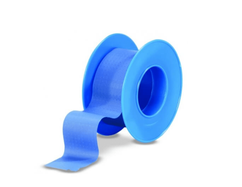 Rouleau sparadrap bleu plastique 2cmX5m – Image 2