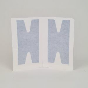 Lot 5 pansements Bleu Tissu "H" -COLUXIA