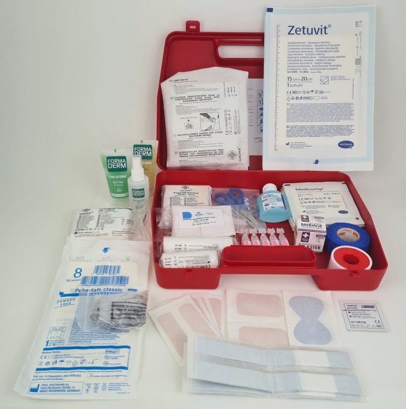 Vérification périodique et réassort des Armoires et trousses de secours